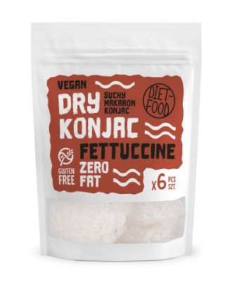 Sausie Shirataki Konjac makaroni Fettuccinel Diet food, 150 g